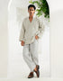 LINEN V-NECK SHIRT